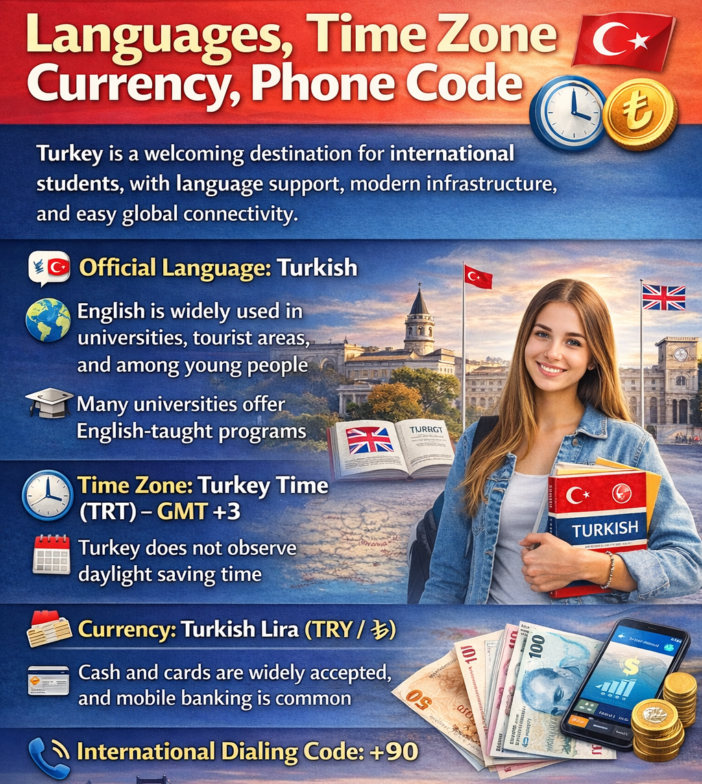 Language and Currency in Turkey
